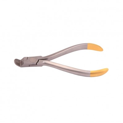 Rectangular arch forming and torquing pliers with TC, angled – 12 cm