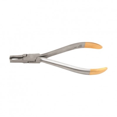 Bracket removing pliers with TC, straight, 4 mm wide – 13 cm