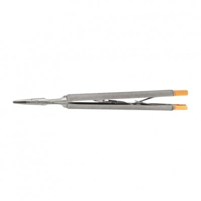 Castroviejo needle holder with TC, straight – 13 cm