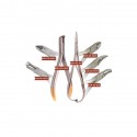 Orthodontic forceps set - 7 pcs.