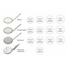 Rhodium mirror - pack of 10 pcs. + 2 pcs. FREE