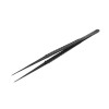 Microsurgical tweezer Fig. 22A, black ceramic coated, straight, L- 18 cm