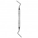 Root elevator Heidbrink, apexes of teeth, serrated, black ceramic coated, W- 2.0 mm, L -18 cm