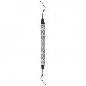 Bone curette Lucas, black ceramic coated, W- 1.5 mm x 1.5 mm, L- 18 cm