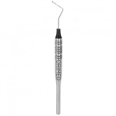 Periodontal explorer with ball, dia 1 mm, black ceramic coated