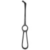 Retractor Langenbeck, reverse, black ceramic coated, 40 mm x 11 mm, L-21 cm