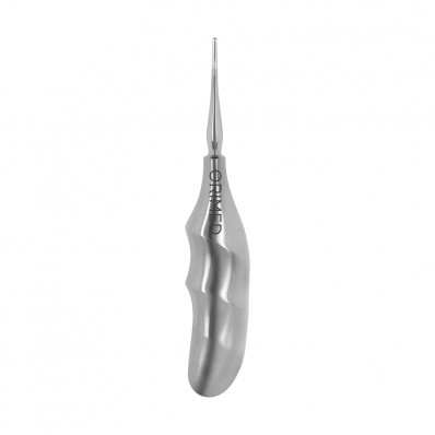 Root elevator Bein, for very narrow roots, with anatomic handle, W- 2 mm