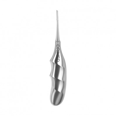 Bein root elevator, with anatomic handle - 3 mm