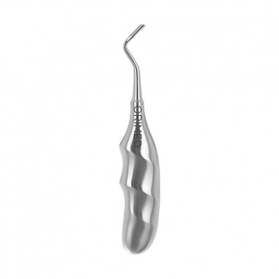 Root elevator Bein, with anatomic handle left, W- 3 mm