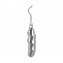 Root elevator Bein, with anatomic handle left, W- 3 mm