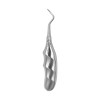 Root elevator Bein, with anatomic handle, right, W- 3 mm