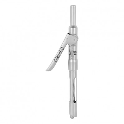 Ori-Ject Intraligamental Syringe, angular thread, injects 0.05 ml with every click, 1.8 ml