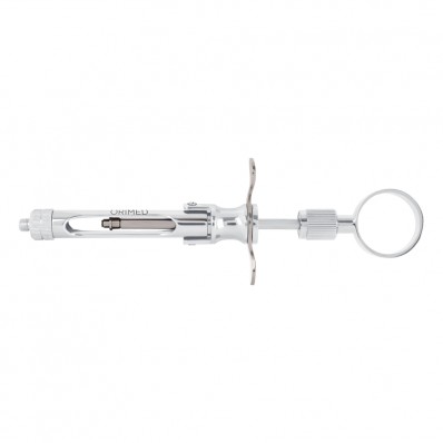 Dental syringe with aspiration, breech loading, 1.8 ml
