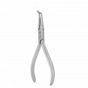 Broach removing pliers, curved – 15 cm