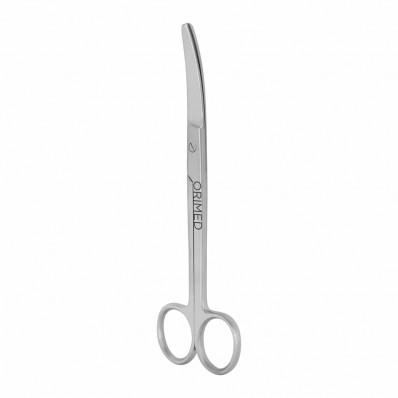 Mayo dissecting scissors, blunt/blunt, curved, L- 17 cm