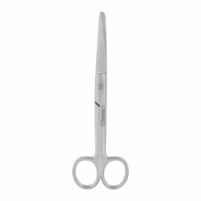 Sims scissors, sharp/blunt, straight, L- 16.5 cm