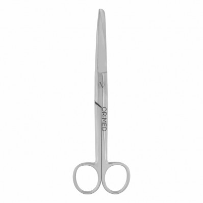 Sims scissors, sharp/blunt, straight, L- 18.5 cm