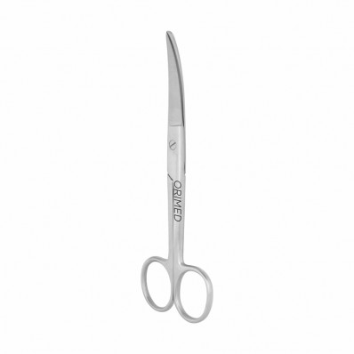 Sims scissors, sharp/blunt, curved, L- 14.5 cm