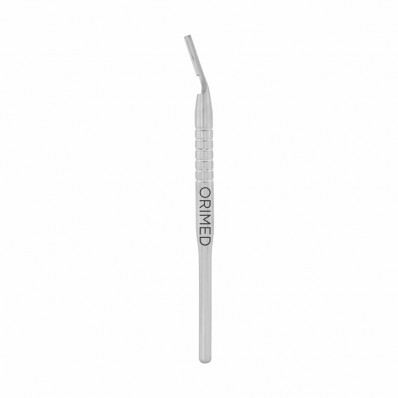 Ergonomic scalpel handle no. 3 for blades no. 10-15c, curved