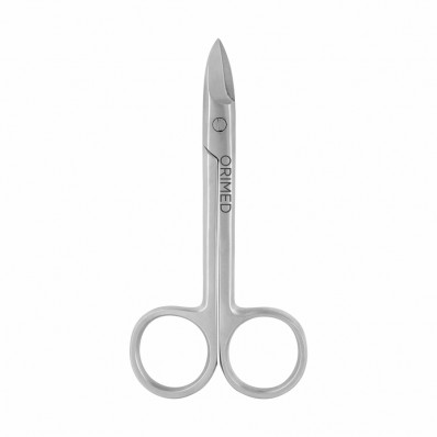 Bee Bee scissors for crowns, straight, serrated, L- 10.5 cm