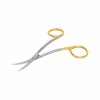 La Grange scissors with TC, sharp/sharp, curved, L- 10.5 cm