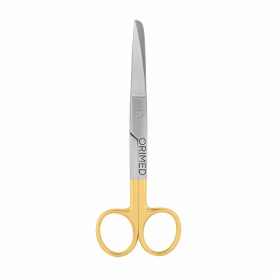 Sims scissors with TC, sharp/blunt, straight, L- 14.5 cm