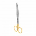 Sims scissors with TC, sharp/blunt, curved, L- 14.5 cm