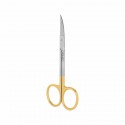 Iris scissors with TC, sharp/sharp, curved, L- 11.5 cm