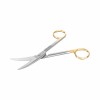 Mayo scissors with TC, blunt/blunt, curved, L- 14 cm