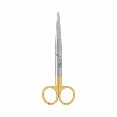 Mayo scissors with TC, blunt/blunt, straight, L- 14 cm