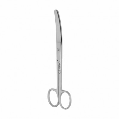 Sims scissors, blunt/blunt, curved, L- 16.5 cm