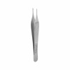 Delicate tissue tweezer Adson-Micro, 1x2 teeth, straight, L- 12 cm