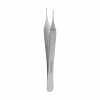 Delicate tissue tweezer Adson-Micro, 1x2 teeth, straight, L- 15 cm