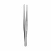 Tissue tweezer Standard, 2x3 teeth, straight, L- 14 cm