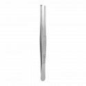 Tissue tweezer Standard, 2x3 teeth, straight, L- 18 cm