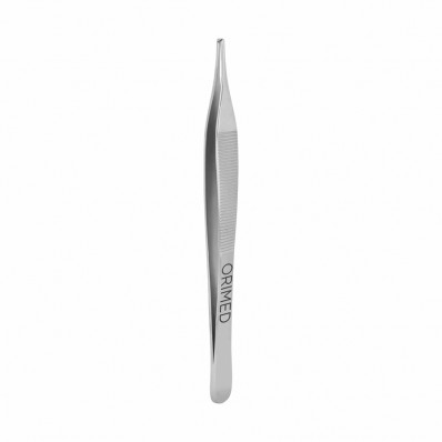 Tissue tweezer Adson, 1x2 teeth, straight, L- 15 cm