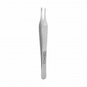 Tissue tweezer Adson-Brown with micro teeth, straight L- 15 cm