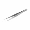 Surgical suture tweezers, dia 1.6 mm, curved, L- 15 cm