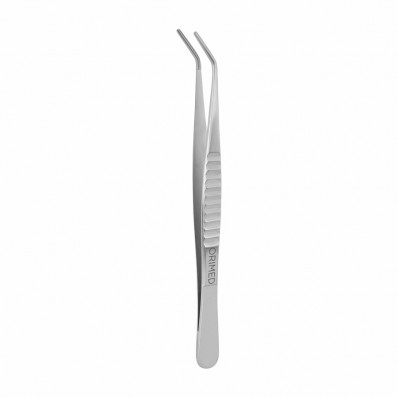 De Bakey atraumatic tweezer, curved, W- 2 mm, L- 16 cm