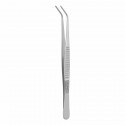 De Bakey atraumatic tweezer, curved, W- 2 mm, L- 20 cm