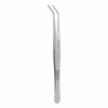 De Bakey atraumatic tweezer, curved, W- 2 mm, L- 20 cm