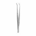 Dissecting tweezer Semken, curved, L- 15 cm