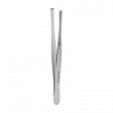 Tissue tweezer Standard, 4x5 teeth, straight, L- 16 cm