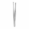 Tissue tweezer Standard, 4x5 teeth, straight, L- 16 cm