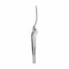 Miller tweezers for articulating paper, curved L- 16 cm