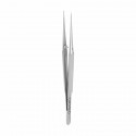 Microsurgical tweezer Fig. 6, 1x2 teeth, straight, L- 15.5 cm