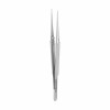 Microsurgical tweezer Fig. 6, 1x2 teeth, straight, L- 15.5 cm