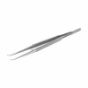 Microsurgical tweezer Fig. 7, 1x2 teeth, curved, L- 15.5 cm