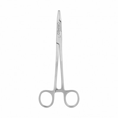 Needle holder, Olsen-Hegar, with scissors, L- 16 cm