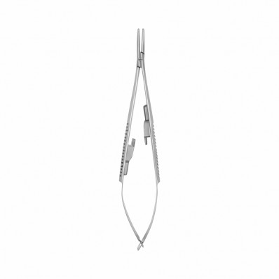 Needle holder Castroviejo, straight, L- 14 cm